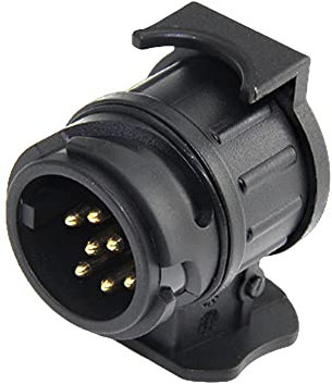 Anhängerkupplung 13 Polig auf 7 Polig Anhänger Stromadapter Wasserdicht Trailer Adapter Anhängerstecker für pkw anhänger