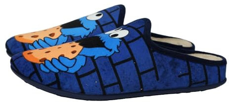 VULCA-BICHA 1841 Zapatillas de estar en casa para hombres, azul marino, puntera cerrada y plantilla extraible. Chinelas de invierno hechas en España. HOMBRE ZAPATILLAS CASA MARINO 41