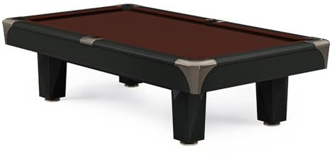 Stradivari Billardtisch Master | Ohne Münzung | 25 mm Spielfläche | Formica-Holzbeschichtung | K-55 Bandenprofil | Indoor | Wartungsfreundlich, fein justierbar, Massivmetall-Verbindungen
