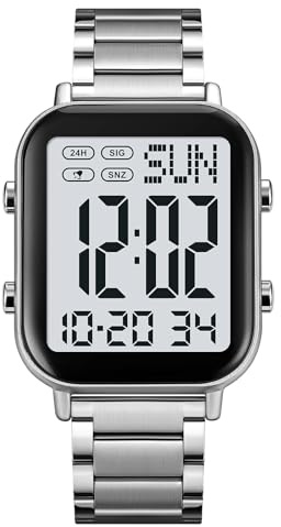 FANMIS Reloj Deportivo Unisex con Pantalla Digital analógica Militar, multifunción, Doble Hora, Alarma, cronómetro, retroiluminación, Resistente al Agua hasta 50 m, Reloj Deportivo al Aire Libre