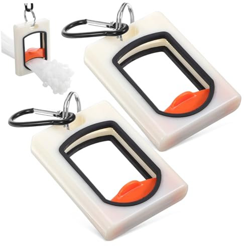 jojofuny 2 Stück Kabelbinderhalter Für Elektriker Tragbarer Leuchtender Kabelorganizer Abs Material Kompakt Und Stabil Effiziente Kabelverwaltung