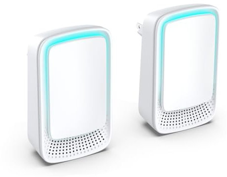 Luftreiniger, Dayear Plug In Air Purifier Negativ Ionen Luftreiniger für Büro/Zimmer/Badezimmer/Haustiere/2Pcs