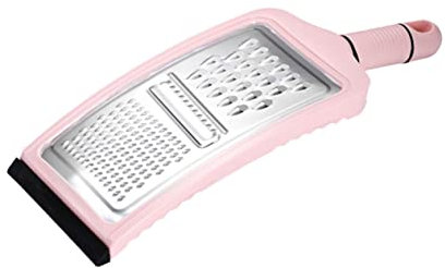 Alipis Cortador Verduras Acero Inoxidable Multifunción Para Cocina Picadora y Rallador De Zanahorias y Verduras Herramienta Práctica Color Rosa