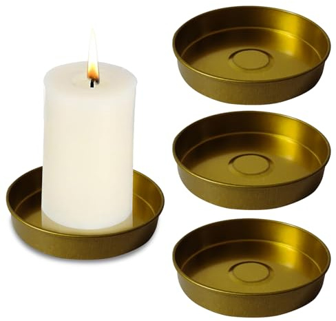 KASESSS 4 Piezas Candelabros para Velas, Retro Portavelas de Hierro 9 cm, Candelabro, Candelabros Decorativos de Velas, Candle Holder Decorativos para Navidad, Boda, Oración, Fiesta en Casa y Cena