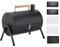 Grill a Botte - Affumicatore Barbecue Portatile - Griglia Barbecue Botticella Antiscivolo e Antiaderente per Casa, Campeggio, Giardino, Picnic