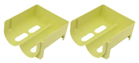 SZLIFE Portabottiglie da 2 pezzi, può contenere 4 bottiglie, portabottiglie, portabottiglie per frigorifero, e bancone.