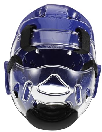 SUPVOX Casque avec Coiffe Réglable et Ventilation Respirante Bleu Taekwondo pour Garçon et Filles Équipement de Combat pour Compétition et Arts Martiaux