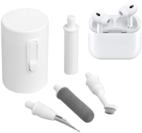 Kit De Limpieza De Auriculares | Cepillo De Limpieza para Auriculares Inalámbricos - Kit Portátil para Teclado Electrónico Cámara