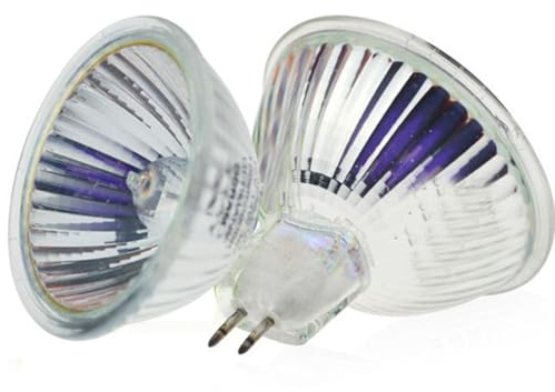 UGEFKMQ Halogen Glühbirnen MR16 220V 10W 20W 35W 50W GU5.3 Strahler Halogenlampe 2700K Warmweiß Dimmbar 1PCS 10W