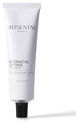 Rosental Organics Botanical Lifting Effect Mask – mit Spilanthol, Hyaluron & Koffein für sichtbare Faltenglättung - Made in Germany