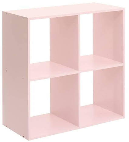 Atmosphera - Regal Mix n modul Kind 4 fächer rosa 63,6x30x63,6 cm