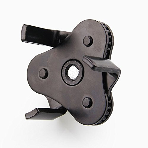 Krtopo Ölfilterschlüssel 53mm - 108mm Durchmesser herausnehmbare Filter Universal Car Ölfilter Werkzeug Schwarz