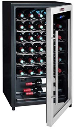 Cantina temperata LS34A — La Sommelière — Con una grande capacità di conservare 34 bottiglie di vino e preservarne la qualità fino al giorno della degustazione