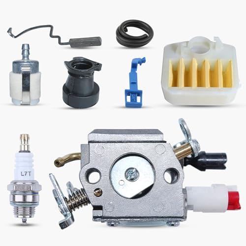 Haishine Vergaser Luft Treibstoff Filter Linie Aufnahme Mannigfaltig für Husqvarna 340 345 346 XP 350 351 353# 503283208 Kettensäge