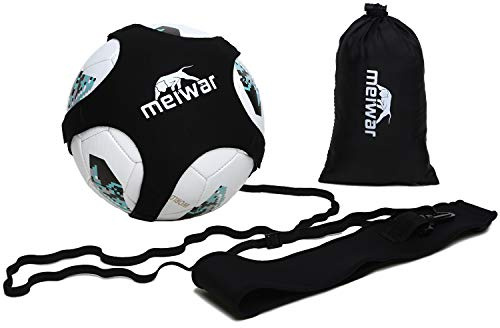 meiwar Solo Football Training Aid - Accessoire d'Entraînement de Football I Entraîneur de Kick pour Adultes et Enfants