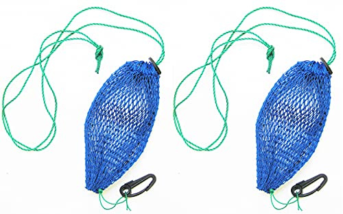 Pair of KUFA Sports Crab Trap Bair Bag Bait cage (Pair of Medium Crab Trap Bait Bag (Mesh Size: 3/4))