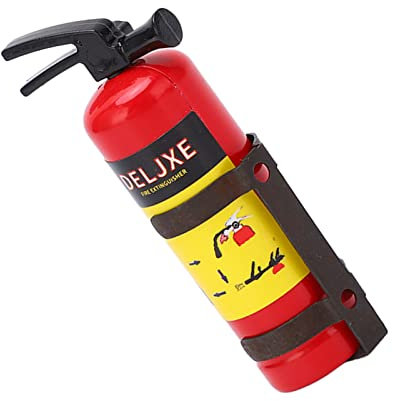 Shanrya Mini extintor de Incendios RC Mano de Obra Fina extintor de Incendios de Coche RC fácil instalación y eliminación Realista para Coche RC