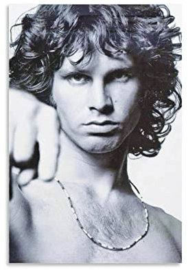 TSALF Kunstwerk Malerei Leinwanddrucke Kein Rahmen Jim Morrison 60x90cm