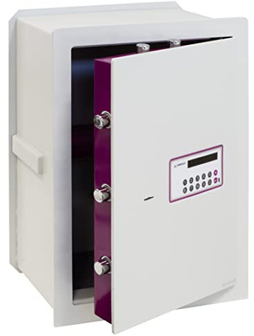 ARREGUI Forma Evolution 151080 Wandtresor mit Zahlenschloss und Schlüssel | Safe mit 2-Faktor Sicherheitsschloss | Tiefenverstellbarer Tresor zum Einmauern | Einfache Montage | 52 x 38,5 x 20/30 cm