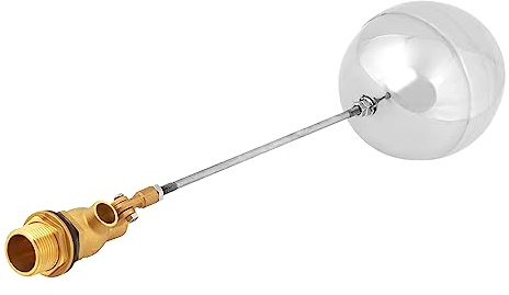 3/4 In Wassertank Fl G3/4 Dn20 Außengewinde Wassersensor Schwimmer Einstellbare Schwimmkugel aus Edelstahl