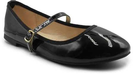 Womens Flat Pumps Girls Dolly Dollie Ballet Ballerina Ladies Work Smart Office Back to School Formal Comfort Round Toe Slip On Flats Shoes with Buckle Strap