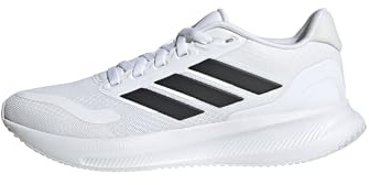 adidas Unisex Kinder RUNFALCON 5 Shoes JUNIOR, Cloud White/Core Black/Core Black, 36 2/3 EU