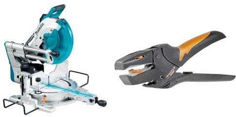 Makita LS1219L Kapp- und Gehrungssäge 305 mm & WEIDMÜLLER Abisolierzange Stripa x AWG 28-7 0.08-10 mm², Länge 190 mm, 9005000000