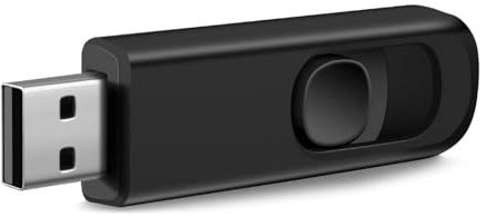 MAKACTUA USB Stick 64GB USB Flash Laufwerk Einziehbar Speicherstick,USB Stick 2.0 Memory Stick Flash Drive Schwarz