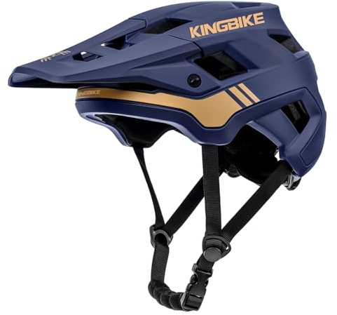 Fahrradhelm Mountainbike Helm Visier Abnehmbar MTB Helme für Herren Damen Erwachsene Jugend