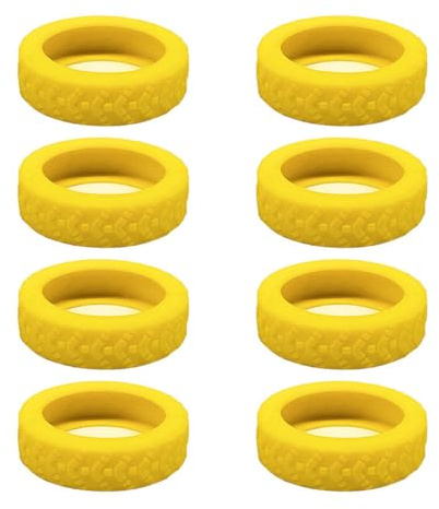 8 Pezzi Ruote Per Bagagli Copertura Silicone Copriruote per Bagagli Portatili Copri Ruote Trolley Copriruote Trolley, Copertura Delle Ruote Della Valigia Copriruota Per Bagaglio In Silicon Protezione