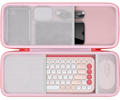 co2CREA cassa custodia borsa per Logitech POP lCON Tastiera Wireless e Mouse Combo(solo scatola,Case Only)