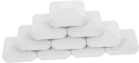 MAGICLULU 10piezas Briquetas De Cordierita De Repuesto Autolimpiables Para Parrillas De Gas Briquetas Portátiles Para Camping y Barbacoas