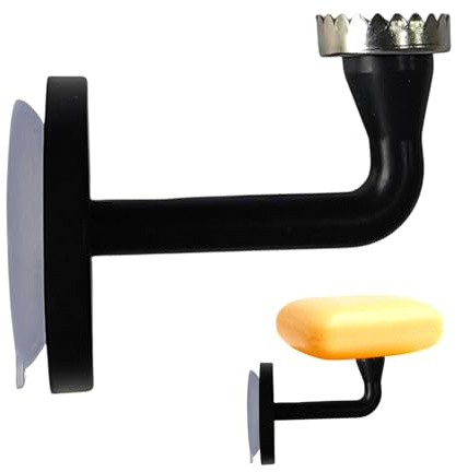 Portasapone da bagno, portasapone magnetico | Portasapone a barra autodrenante a ventosa - Portasapone scolapiatti rimovibile, risparmio di sapone secco all'aria senza magnete di perforazione per bar