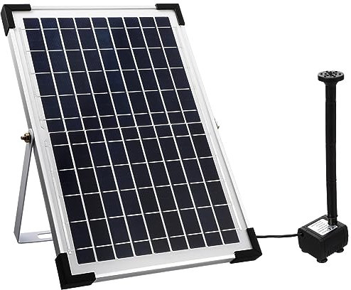 Happyyami Kit Fontana Solare Ad Energia Solare Da Giardino Pompa Ad Da Per Laghetti Fai Da Te Fontane Da Esterno Con Giochi Per Piscine e