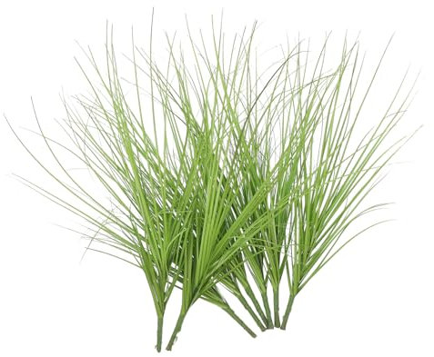 VALICLUD 8stücke Künstliche Stiele Für Zuhause Simulation Anlage Decor Faux Gras Pflanzen Ohne Pflege Geeignet Für Wohn Und Büroräume Für Schlafzimmerdekor Und Hochzeitsdekor