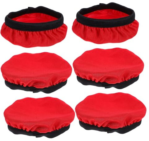 HOMOBABE 6pezzi Coperture Per Auricolari Padiglioni Lavabili Protettivo Per Allenamenti Palestra Protezione Antisudore e Antipolvere Per Cuffie Over-ear