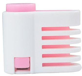 CIYODO 4 Pcs Adjustable Cake Slicing Leveler Tool Layers Bread Slice Guide for DIY Cake Stratification Fixator for Dishwasher Safe Pink