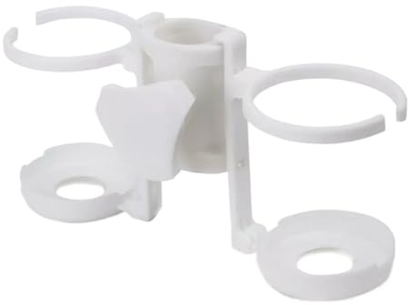 Bandeja Para Sombrilla De Playa - Accesorio De Mesa | Portavasos Para Sombra Al Aire Libre | Organizador Portátil Para Refrigerios Y Bebidas | Soporte De Resistente Para Camping, Jardín Y Pic