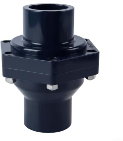 Clapet anti-retour en PVC-U pour contrôle du débit unidirectionnel, clapet anti-retour empêche le refoulement dans les eaux usées, pompe de puisard, bassin à koï, installation horizontale ou verticale