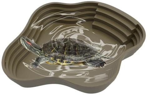 Matskål för reptiler Crawl Pet Food Plate, – robust reptilskål, Z | Crawl Pet Food Plate som reptilskål, - Robust fodertallrik för terraridjur, redskap för art-lämplig utfodring