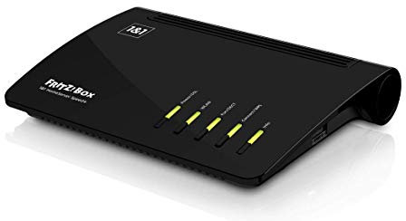 Fritz!Box AVM 7590 WLAN AC + N Router 1&1 Homeserver Speed+ (VDSL/ADSL, DECT-Basis, Media Server)