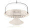 Guzzini - Tiffany, Présentoir à Gâteaux avec Petite Cloche, Moule à Gâteau avec Couvercle - Blanc Lait, Ø 30 xh 27 cm - 199401156