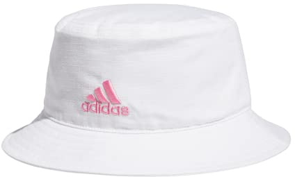 adidas Herren Essentials Plus Fischerhut, Weiß/Bliss Pink, Einheitsgröße