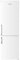 Infiniton Frigorifico Combi FGC-A184BNF Total No frost Clase E 180 cm Bajo Consumo, Tecnología Multiflow Fresh zone Control de temperatura mecánico Bi-zona