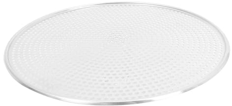 SHINEOFI Teglia Per Pizza Forata Vassoio Rotondo Per Forno Utensile Per Cottura Pizza e Congelata Per Grigliate e Cotture Multiple Materiale Robusto e Riutilizzabile Facile Da Pulire e