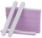 AYITOO 50 Limes à Ongles Professionnelles, Double Face 100/180 Grain, Gel Grain Pour la Manucure, Pour la Maison ou pour Salons de Manucure Professionnels Nail Art, Forme Straight Core Gris Violet