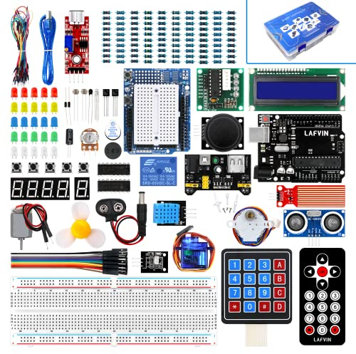 LAFVIN Project Super Starter Kit for R3 Mega2560 Mega328 Nano with Tutorial Compatible with Arduino IDE