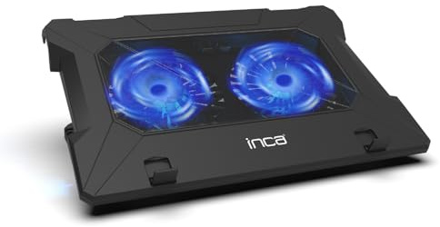 INCA INC-321RX base di raffreddamento per notebook 43,2 cm (17) Nero