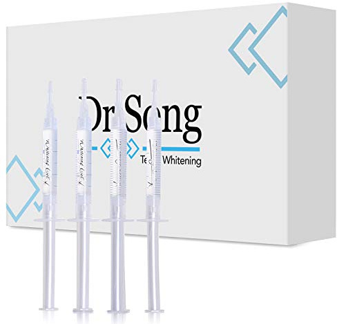 Dr Song Teeth Whitening Kit 4X Syringes 35% Carbamide Peroxide, Light, Trays