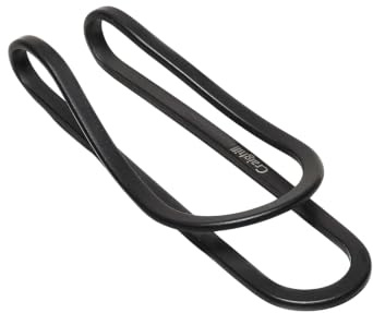 Craighill Station Titanium Money Clip - Front Pocket Cash Holder, Slim & Stylish for Credit & Business Cards - Vapor Black